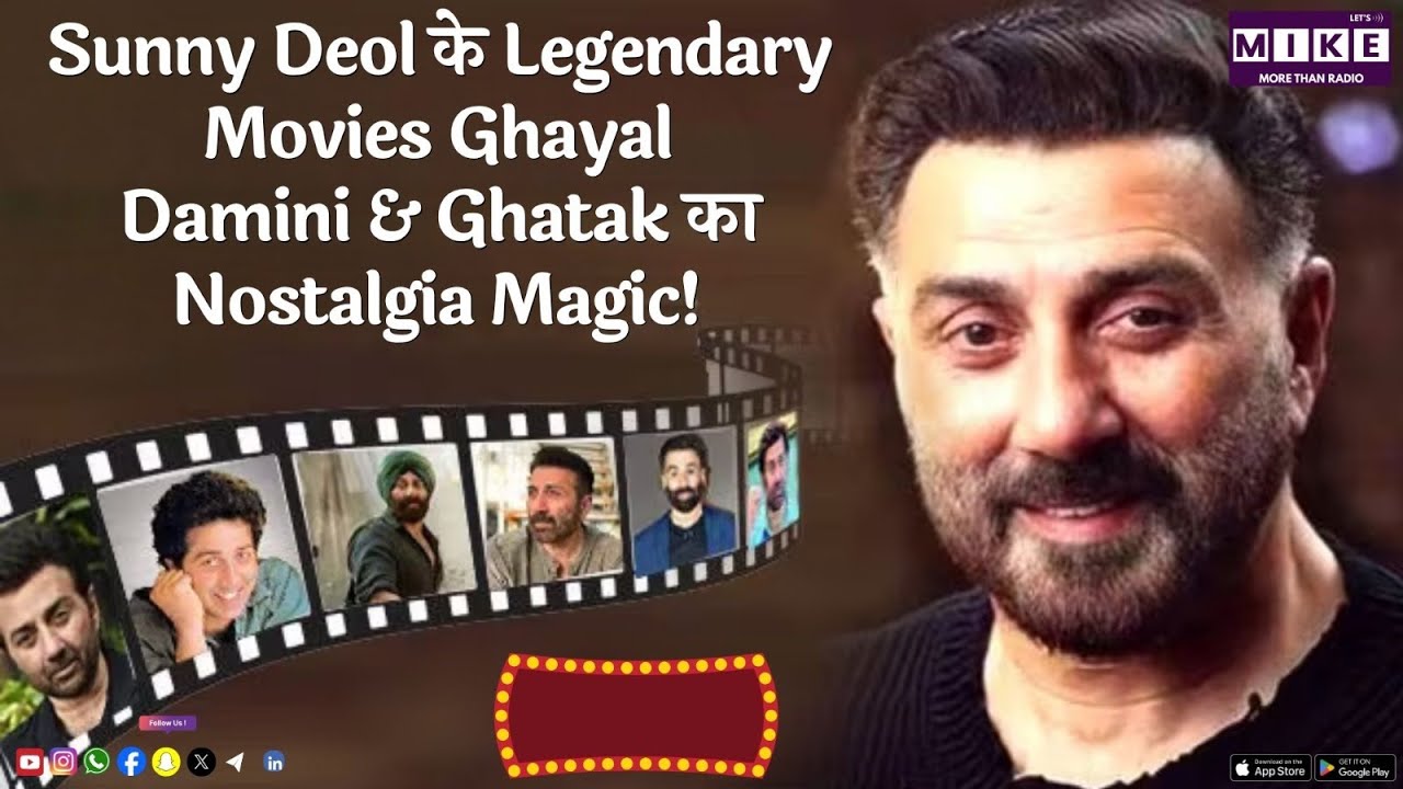 Sunny Deol के Legendary Movies | Ghayal, Damini & Ghatak का Nostalgia Magic!