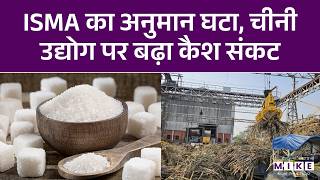 ISMA का अनुमान घटा, चीनी उद्योग पर बढ़ा कैश संकट | ISMA Cuts Sugar Output Forecast