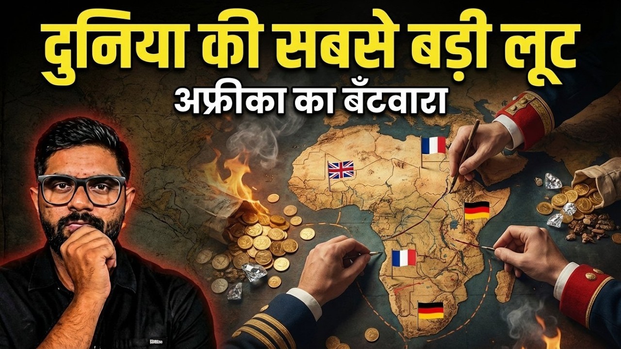 दुनिया की सबसे बड़ी बंदरबाँट: कैसे 7 देशों ने Africa को ‘Cake’ की तरह काट दिया?