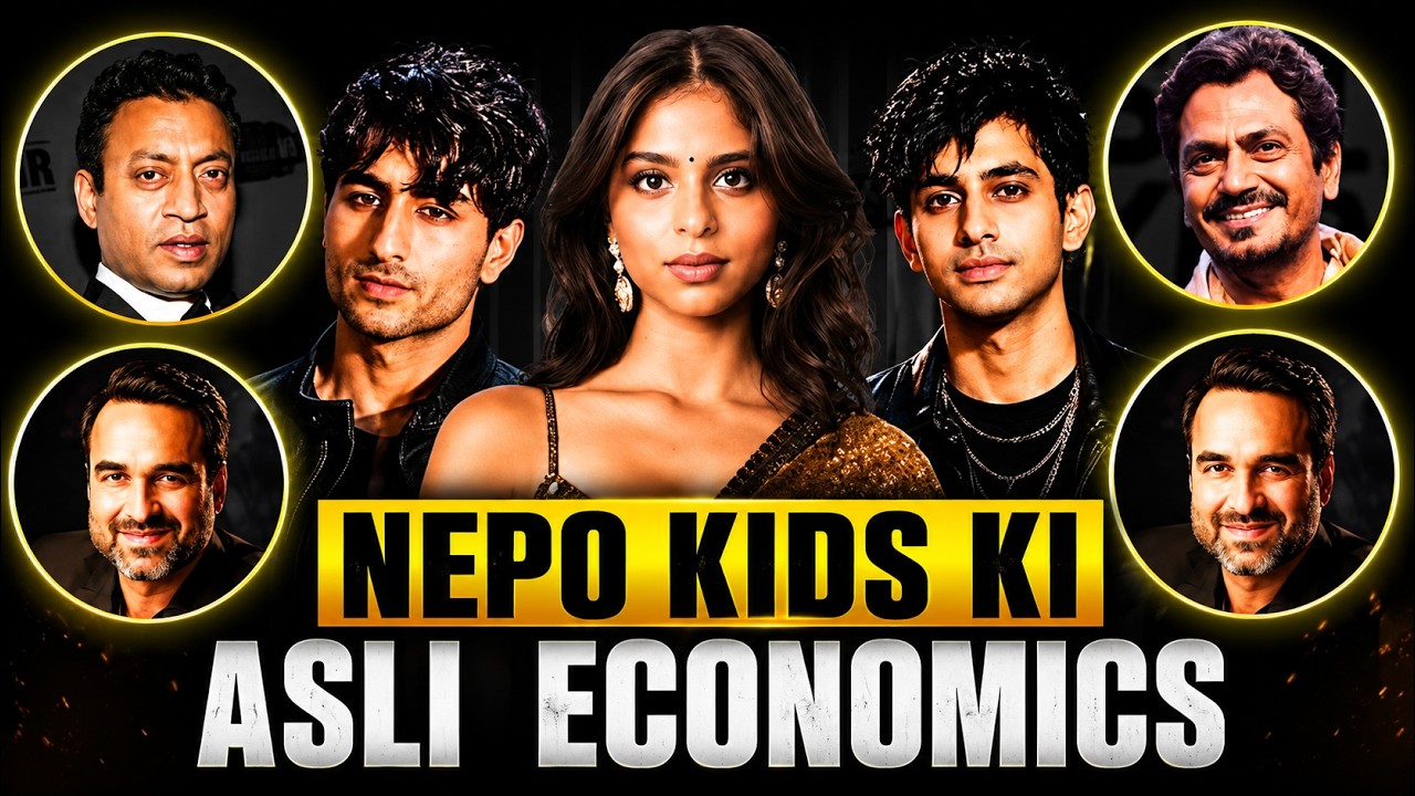 Bollywood Stars Apne Bacchon ko Launch Karte Hain — Nepo Kids ki Asli Economics Jo Koi Nahi Batata