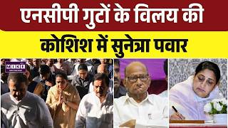 NCP Crisis Breaking : एनसीपी गुटों के विलय की कोशिश में सुनेत्रा पवार | Sunetra Pawar | Top News